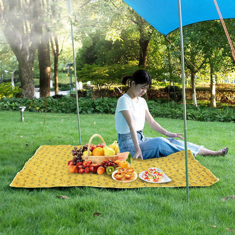 Outdoor tent mat