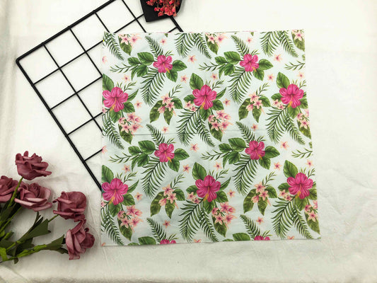 Graffiti-printed napkin