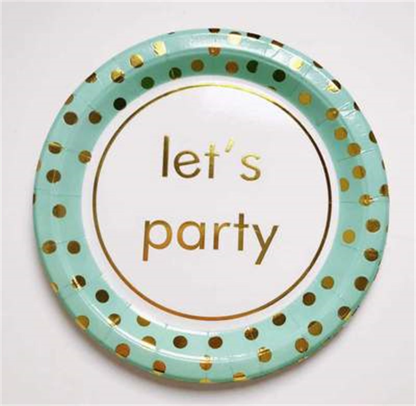 Hot birthday birthday party paper plate