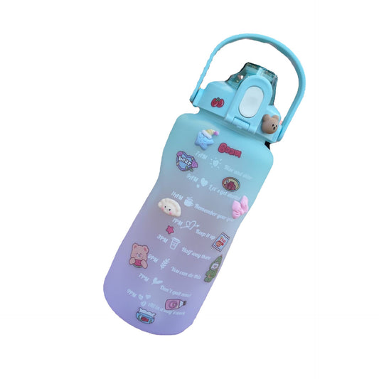 Gradient water bottle