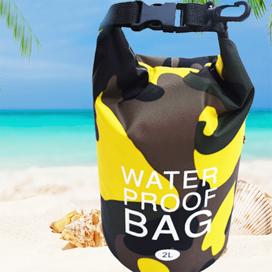Waterproof camouflage on one shoulder 15L