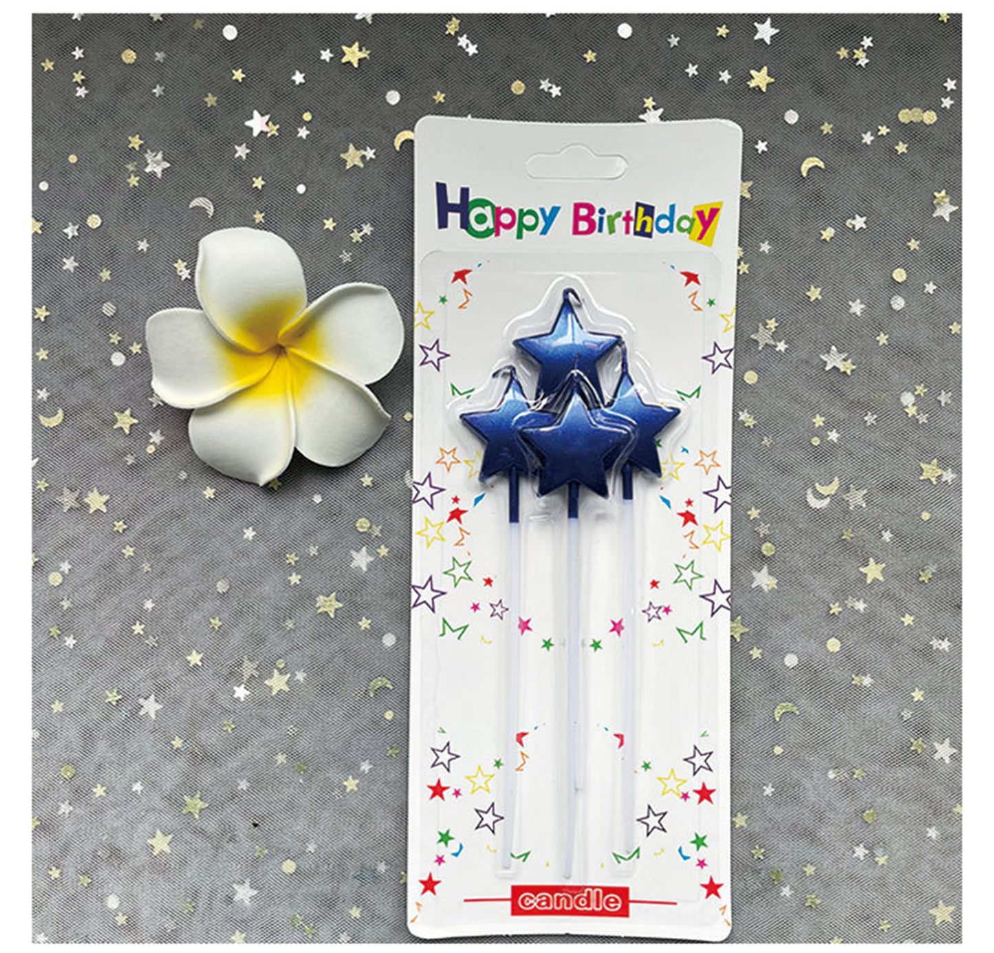 Long Rod star love candle