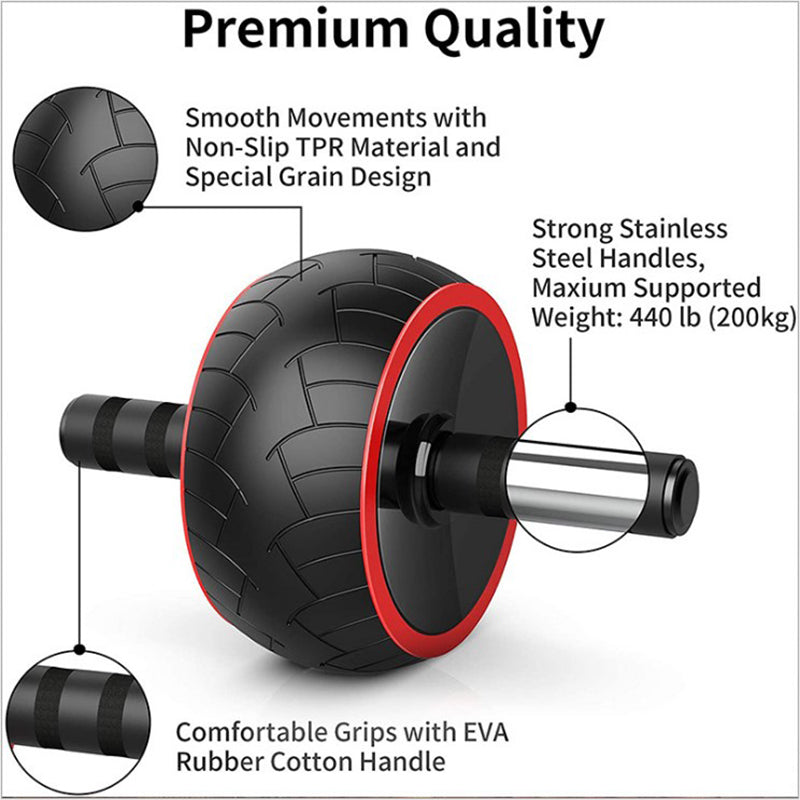 Multifunctional AB Abdominal Wheel Set