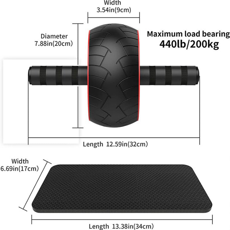 Multifunctional AB Abdominal Wheel Set