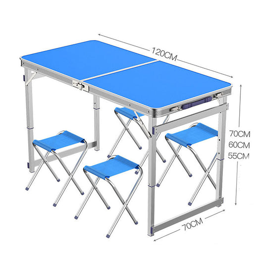 Folding table+4 chairs
