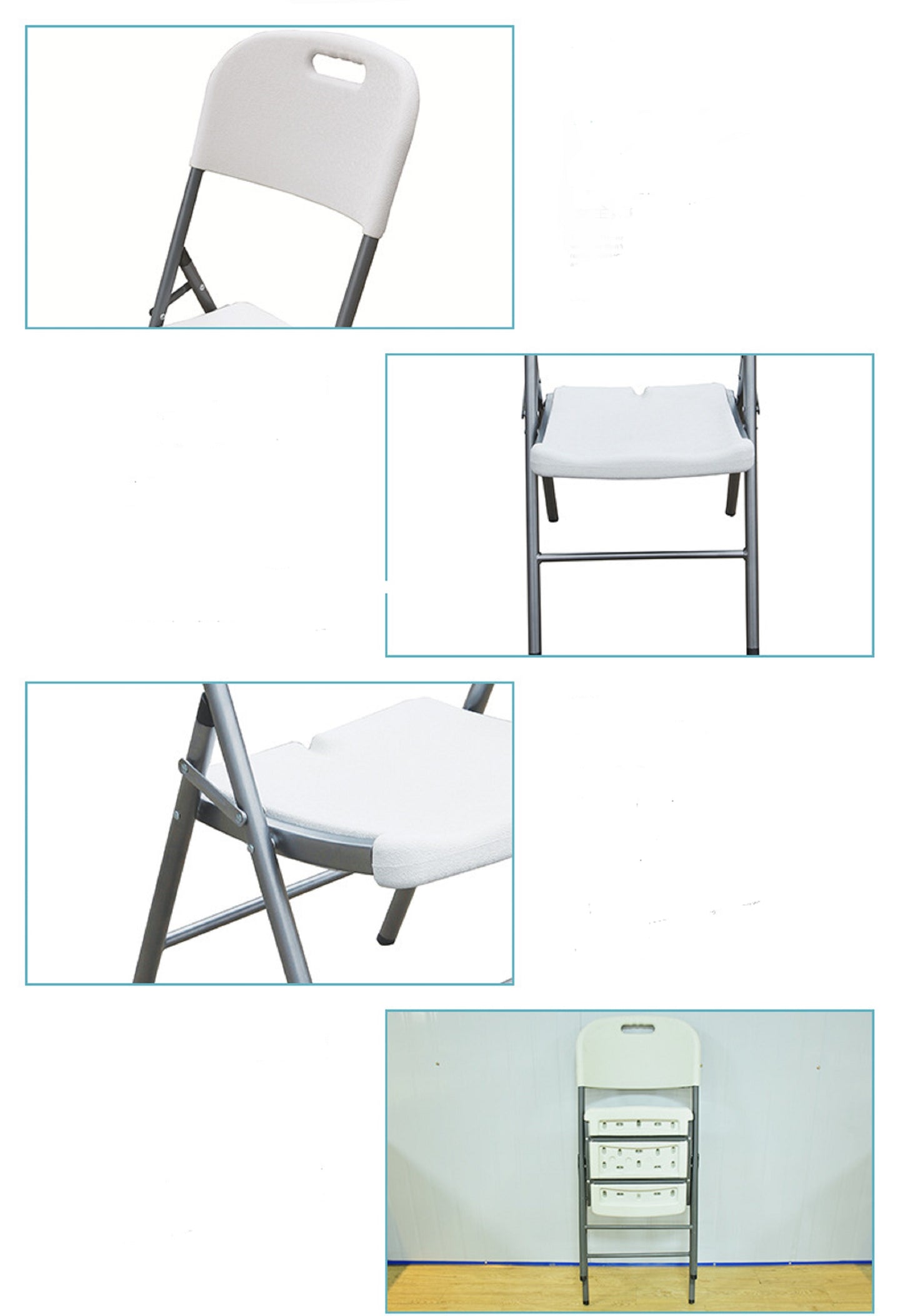 Folding table+Folding 6 chairs