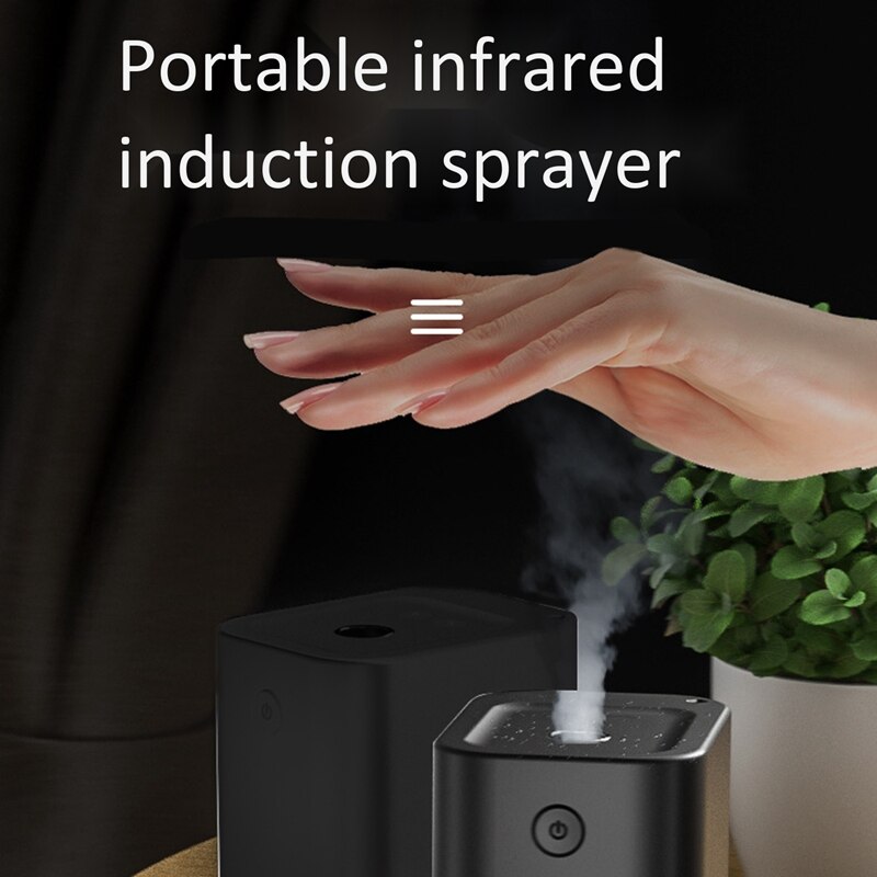 Fully Automatic Atomizer, Intelligent Hand Cleaner, Infrared Sensor Portable Sprayer for School, Home, Office